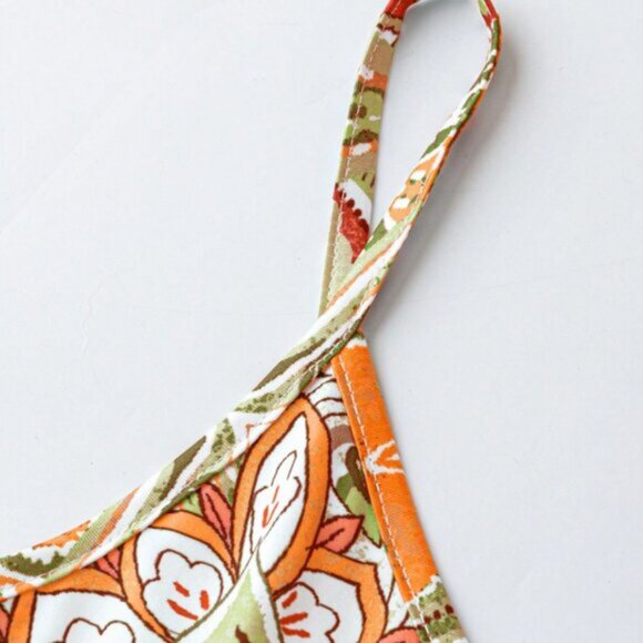 New Women's All-Over Print Sleeveless Cami Dress For Summer Maxi Vacation - Picture 4 of 6